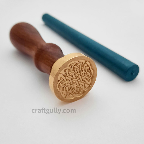 Wax Seal Stamp With Wax Stick - Design #1
